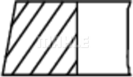 Piston Ring Set 012 10 N0 - image 5