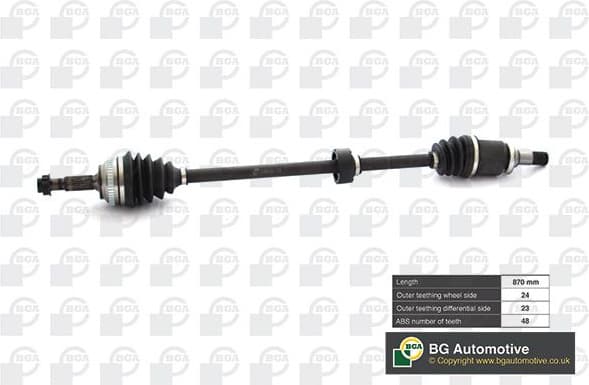 Drive Shaft DS7605RA