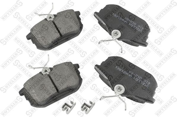Brake Pad Set, disc brake 616 012-SX