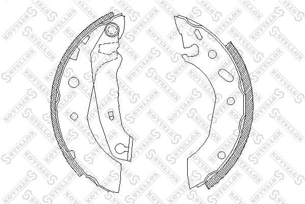 Brake Shoe Set 518 101-SX