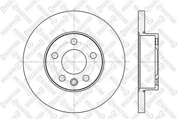 Brake Disc 6020-4766-SX
