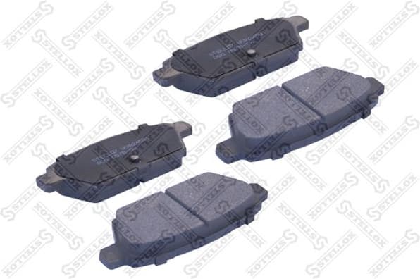 Brake Pad Set, disc brake 000 057B-SX
