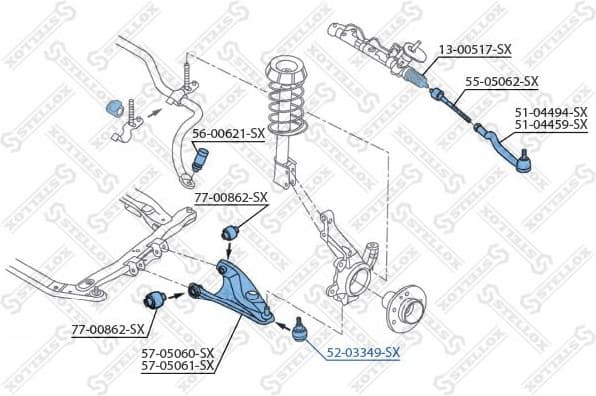 Ball Joint 52-03349-SX