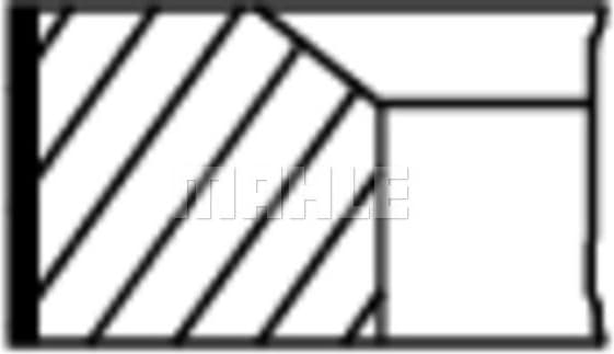 Piston Ring Set 001 RS 00111 0N2