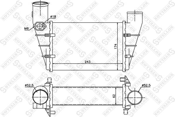 Charge Air Cooler 10-40081-SX