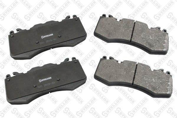 Brake Pad Set, disc brake 000 351B-SX