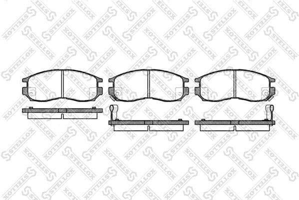 Brake Pad Set, disc brake 471 002B-SX