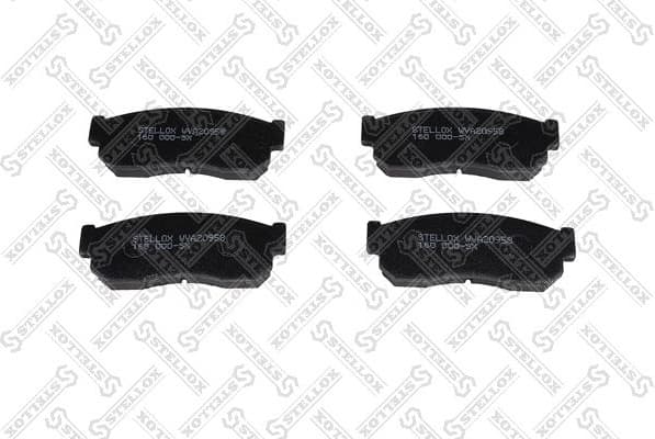 Brake Pad Set, disc brake 160 000-SX