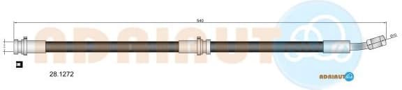 Brake Hose 28.1272