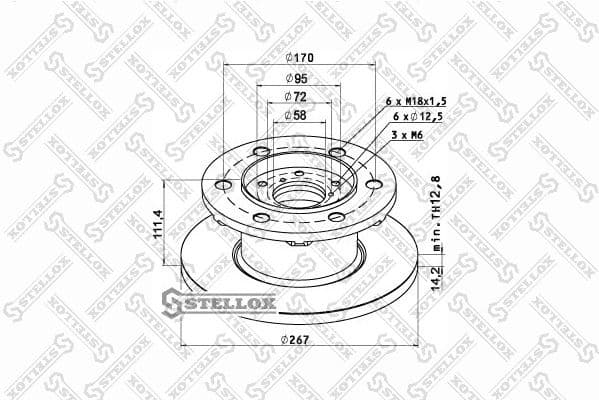 Brake Disc 85-00735-SX