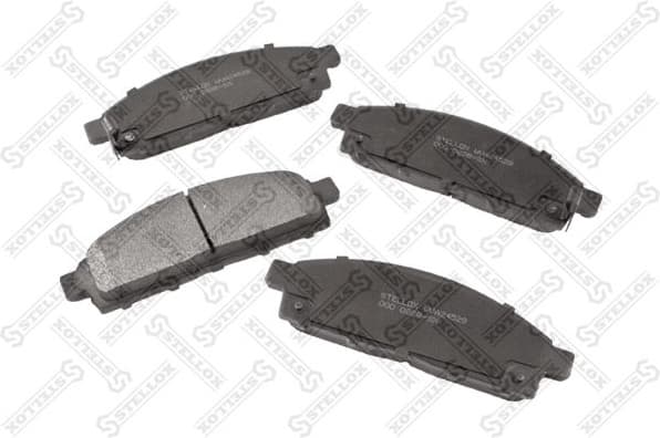 Brake Pad Set, disc brake 000 088B-SX