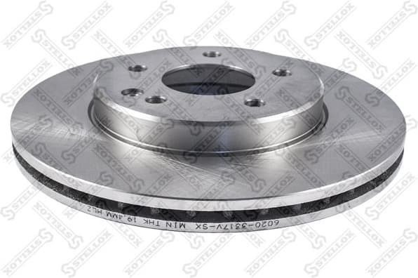 Brake Disc 6020-3317V-SX - image 2