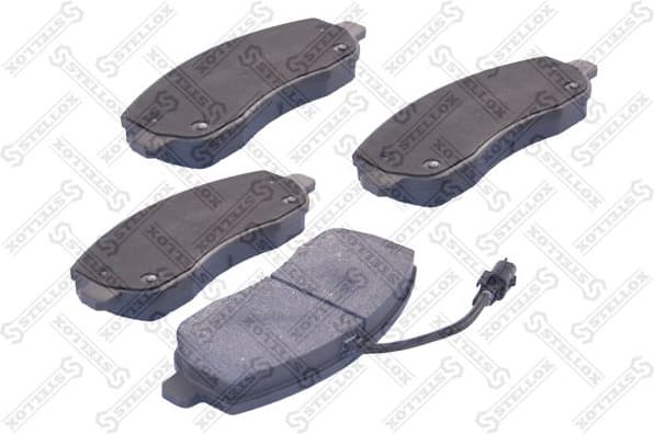 Brake Pad Set, disc brake 000 004B-SX