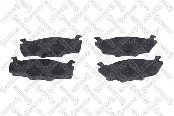 Brake Pad Set, disc brake 132 010B-SX
