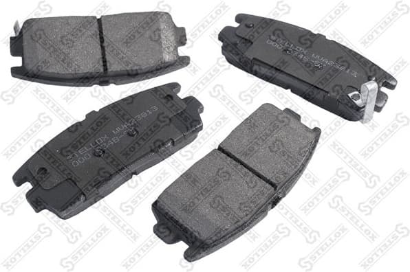 Brake Pad Set, disc brake 000 034B-SX