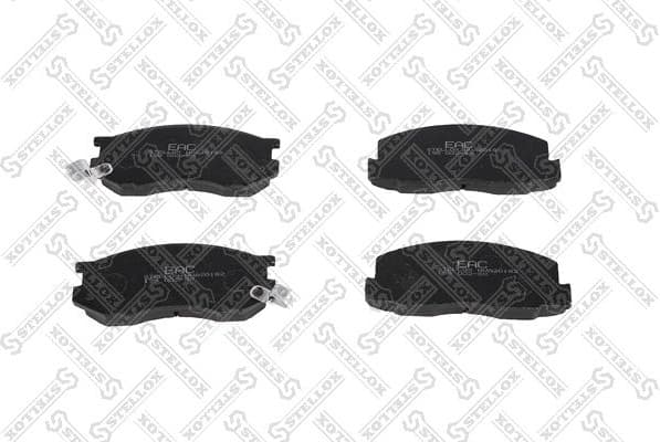 Brake Pad Set, disc brake 198 002-SX