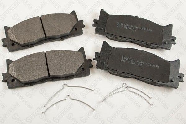 Brake Pad Set, disc brake 001 016B-SX
