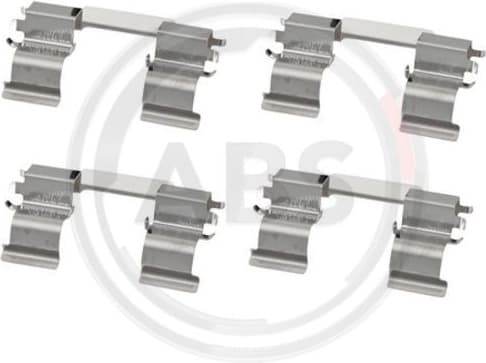 Accessory Kit, disc brake pad 1870Q