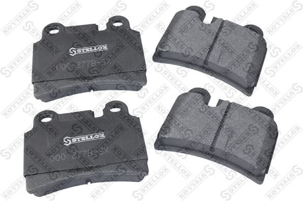 Brake Pad Set, disc brake 000 277B-SX