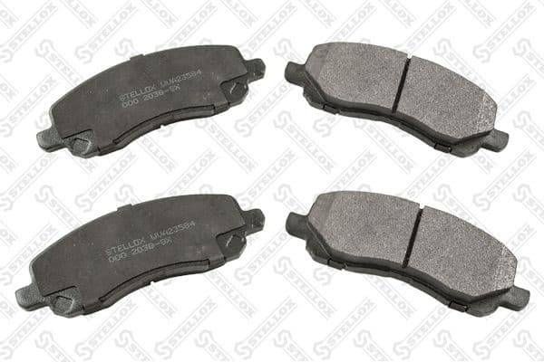 Brake Pad Set, disc brake 000 203B-SX