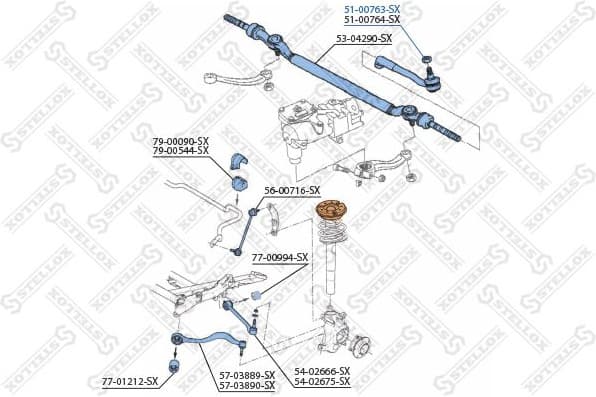 Tie Rod End 51-00763-SX - image 2