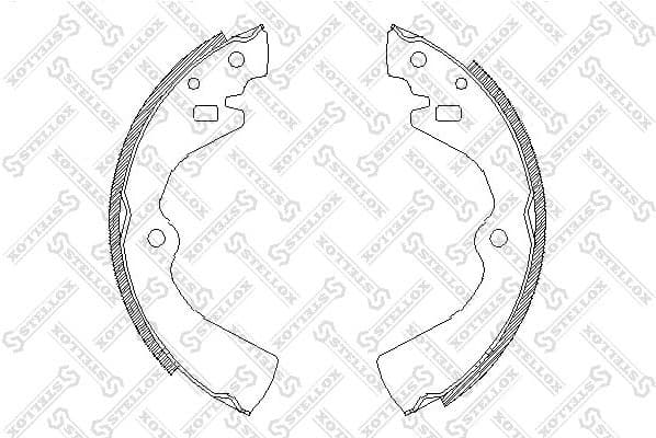 Brake Shoe Set 138 100-SX