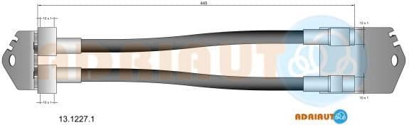 Brake Hose 13.1227.1