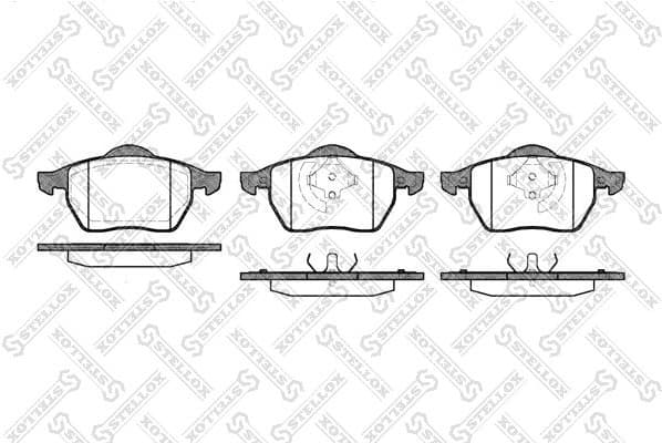 Brake Pad Set, disc brake 401 020B-SX