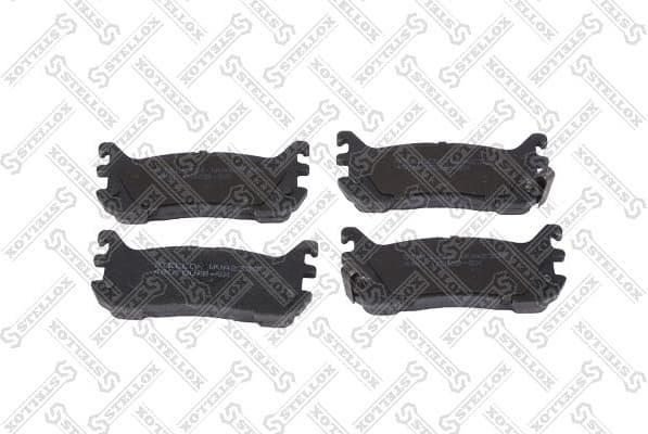 Brake Pad Set, disc brake 490 002B-SX