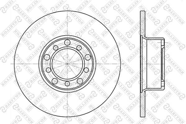 Brake Disc 6020-3304-SX