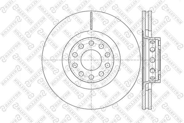 Brake Disc 6020-4791V-SX