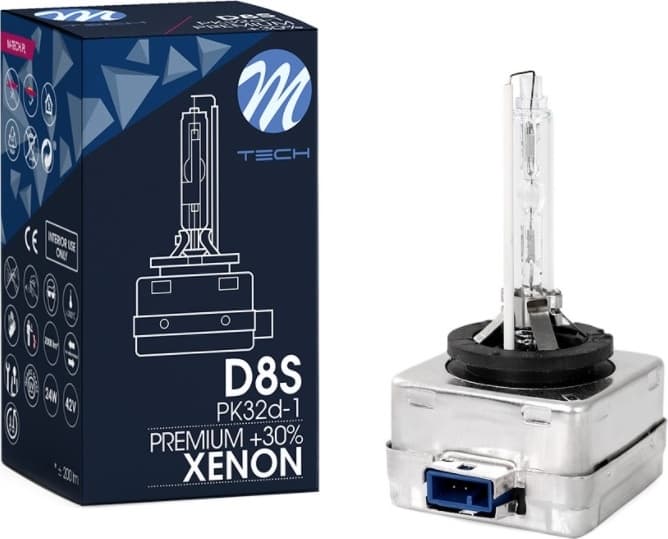 Lemputė M-TECH Xenon D8S, 6000K - D8S-6000-PREM (M-TECH) - Autoera
