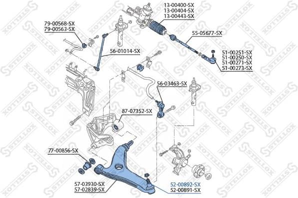Ball Joint 52-00892-SX - image 2