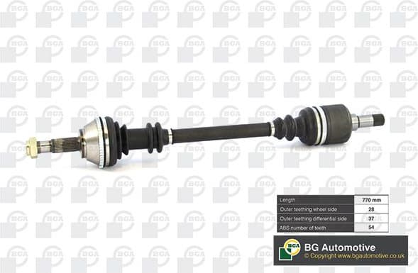 Drive Shaft DS6710LA