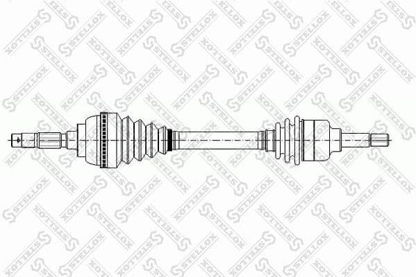 Drive Shaft 158 1035-SX