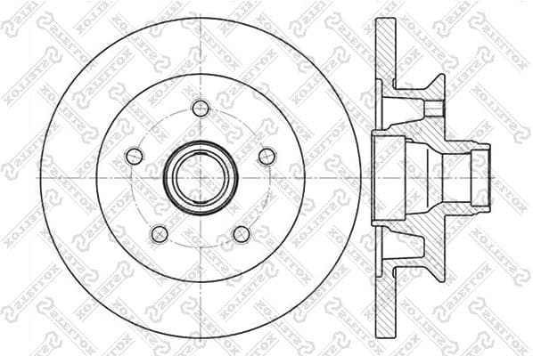 Brake Disc 6020-4727-SX
