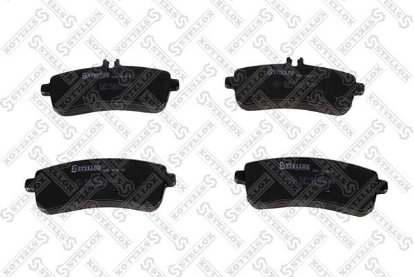 Brake Pad Set, disc brake 000 720B-SX