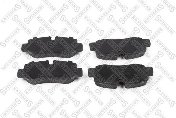 Brake Pad Set, disc brake 000 712B-SX