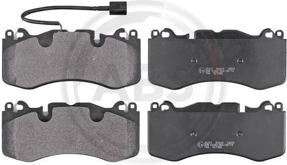 Brake Pad Set, disc brake 35297