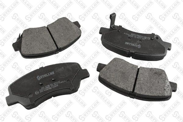 Brake Pad Set, disc brake 000 015B-SX