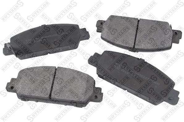 Brake Pad Set, disc brake 000 660B-SX