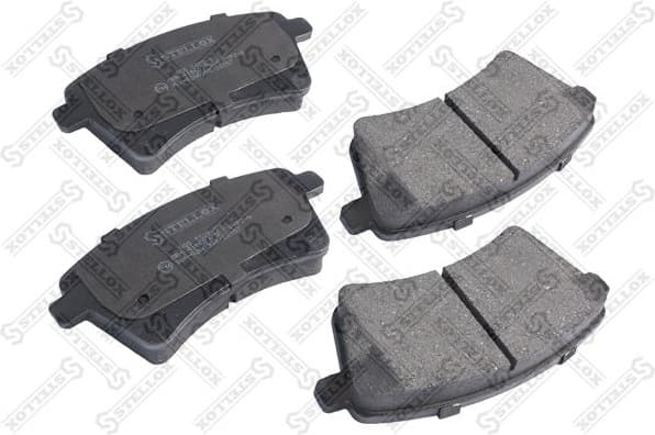 Brake Pad Set, disc brake 000 060B-SX