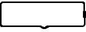 Gasket, cylinder head cover RC0312