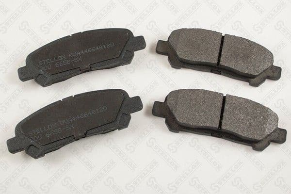 Brake Pad Set, disc brake 000 665B-SX