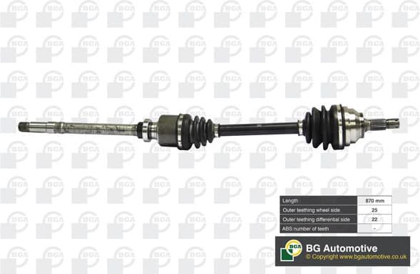 Drive Shaft DS1408R