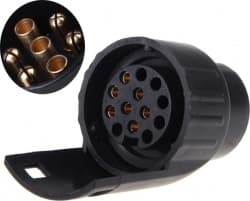 Perėjimas priekabos jungties iš 7>>13 12V - J07280B1 (EU) - Autoera