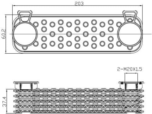Oil Cooler, engine oil EASY FIT 31829 - image 5
