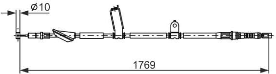 Cable Pull, parking brake 1987482928 - image 5