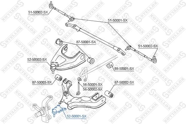 Ball Joint 52-50001-SX - image 2