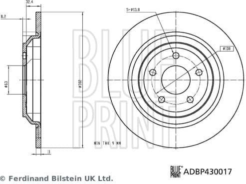 Brake Disc ADBP430017 - image 3